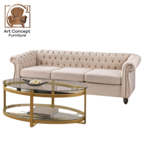 Diamond Chesterfield Sofa – Sparkle in Style & Comfort
