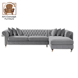 Diamond Chesterfield Sofa – Sparkle in Style & Comfort