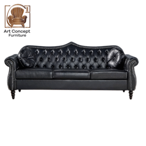 Plush Chesterfield Sofa – Deep Comfort with Stylish Looks