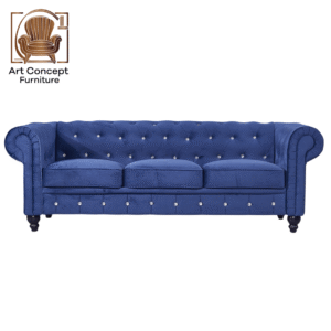 Velvet Chesterfield Sofa – Soft, Stylish & Sophisticated Seating