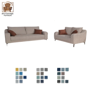 Modern Fabric Sofa Set – Stylish & Comfortable Living Room Furniture